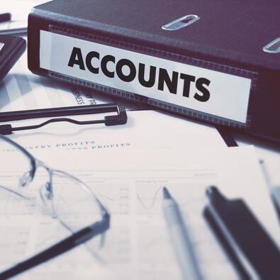 Accounts on Ring Binder