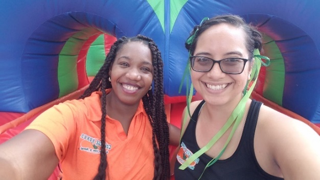 Tiffany Davenport and Niccole Kaio