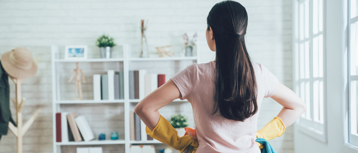 Deep Cleaning Living Spaces